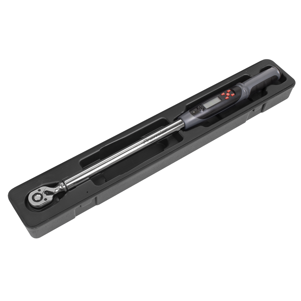 Digital Torque Wrench with Angle Function 1/2"Sq Drive 30-340Nm STW310