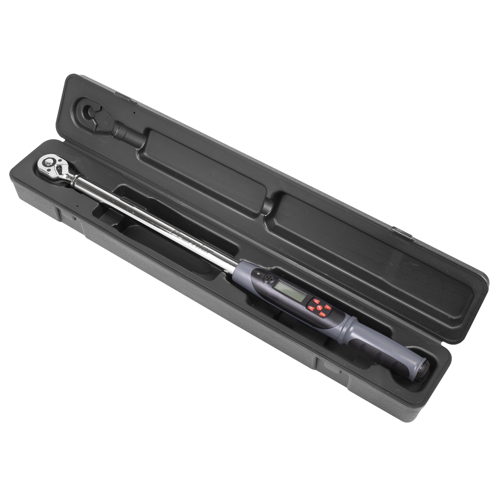 Digital Torque Wrench with Angle Function 1/2"Sq Drive 30-340Nm STW310