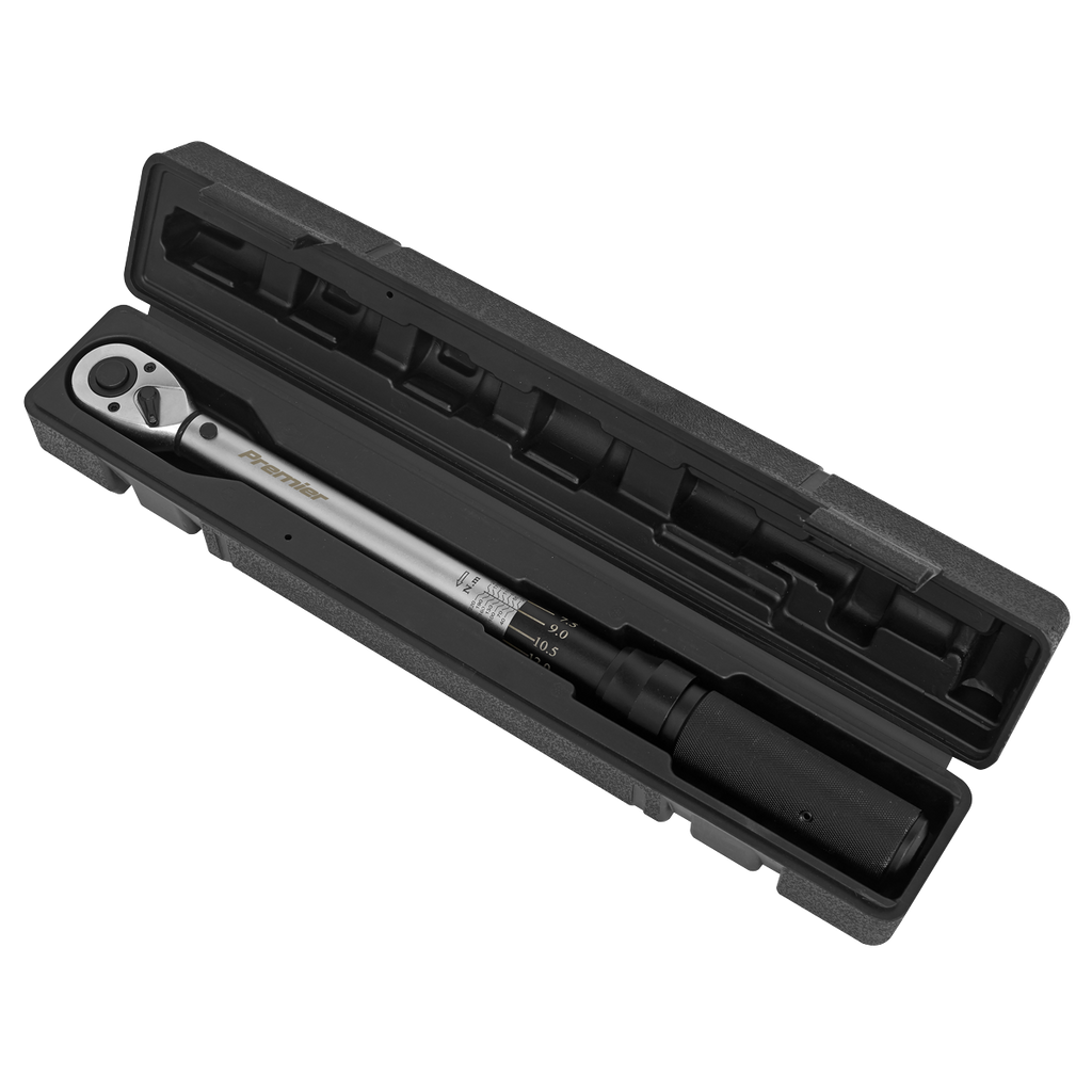 Micrometer Torque Wrench 1/2"Sq Drive 40-210Nm STW400