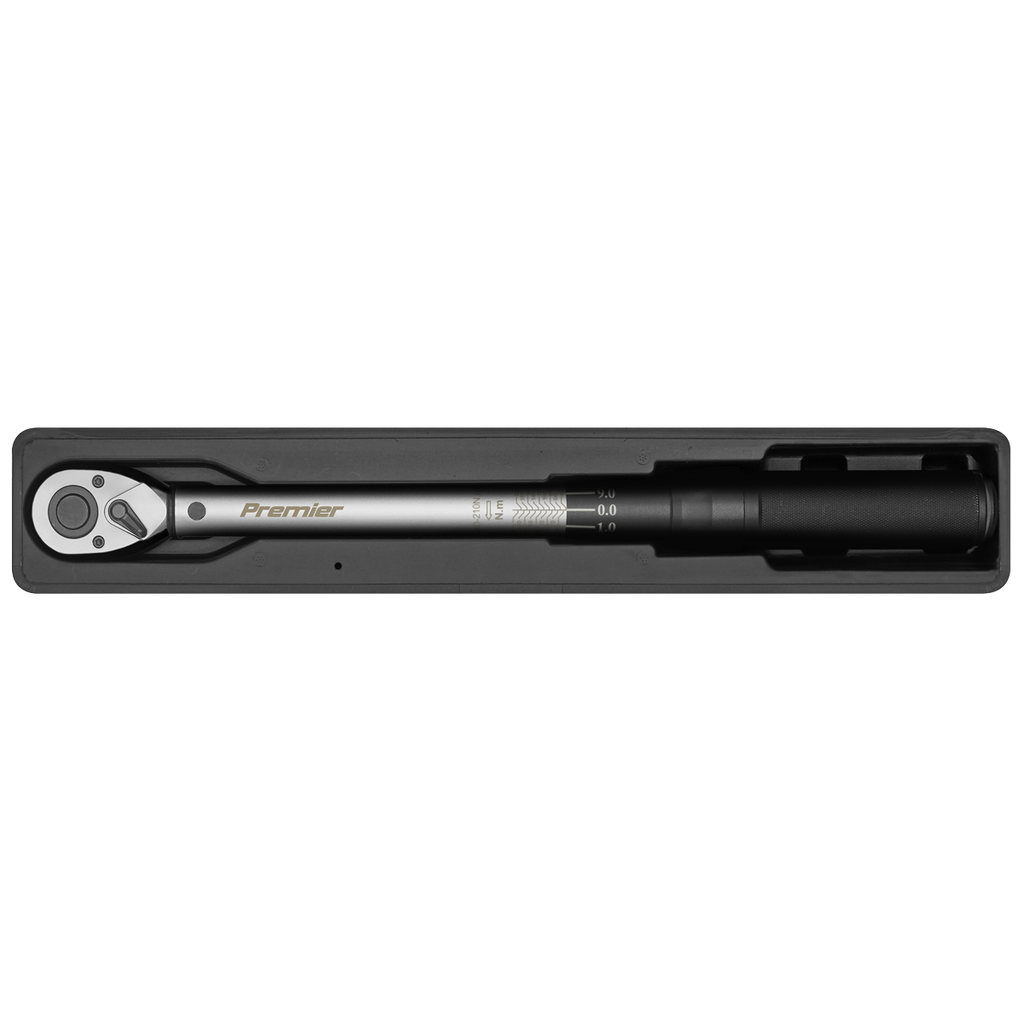 Micrometer Torque Wrench 1/2"Sq Drive 40-210Nm STW400