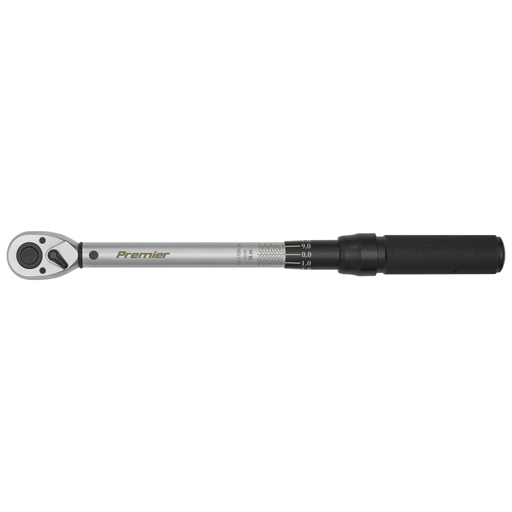 Micrometer Torque Wrench 1/2"Sq Drive 40-210Nm STW400