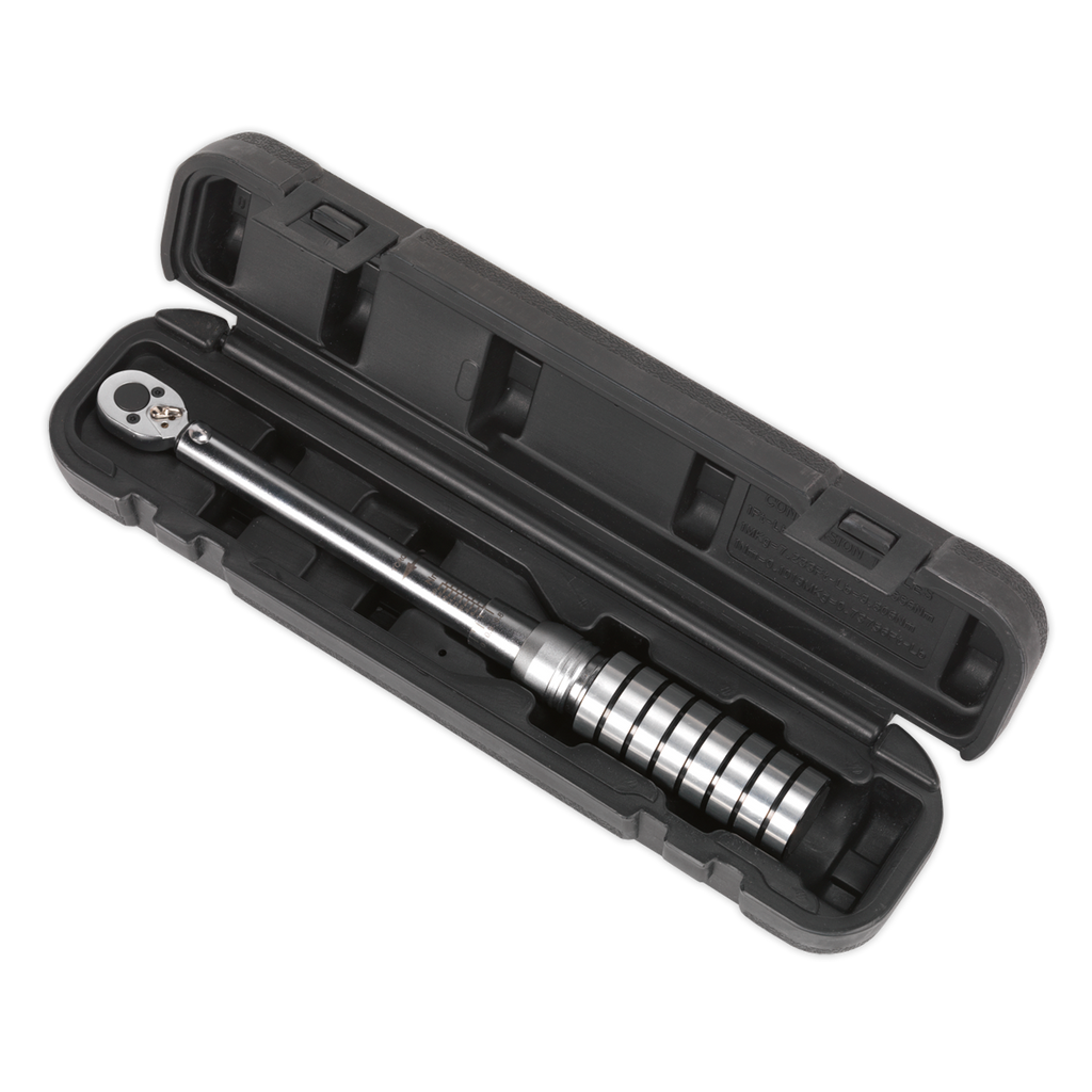Calibrated Micrometer Style Torque Wrench 1/4"Sq Drive 4-20Nm STW701