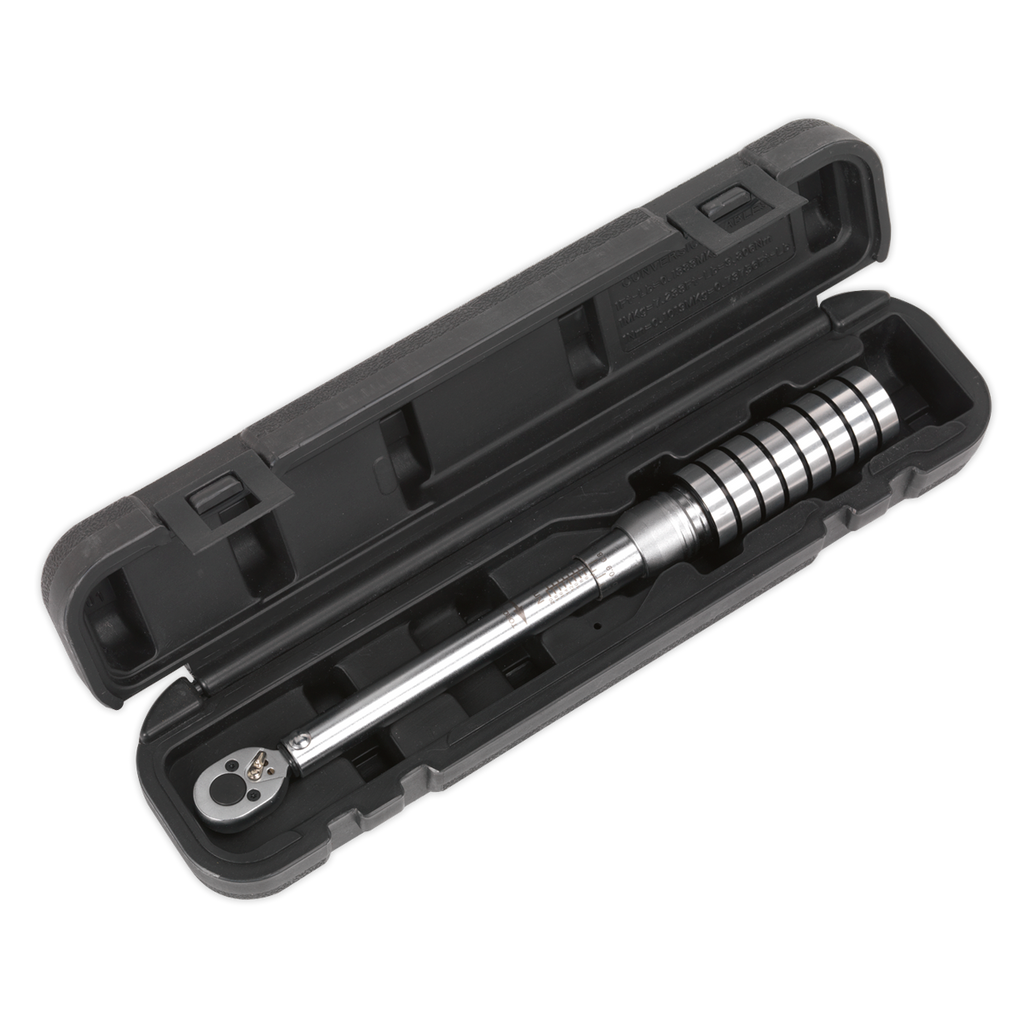 Calibrated Micrometer Style Torque Wrench 3/8"Sq Drive 20-100Nm STW702