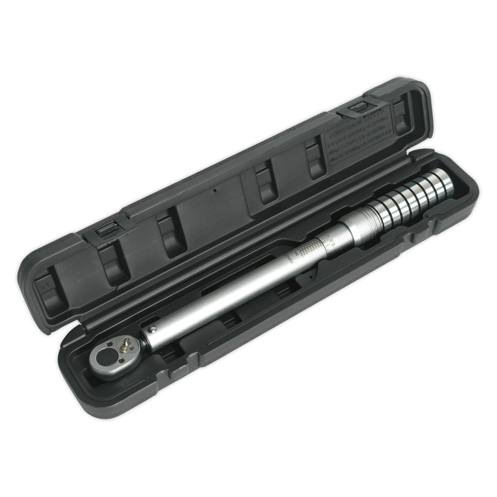 Calibrated Micrometer Style Torque Wrench1/2"Sq Drive 40-200Nm STW703