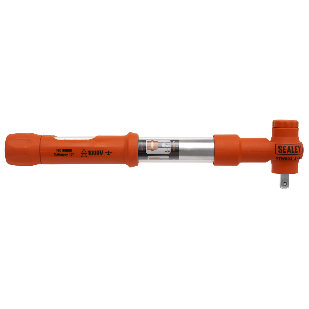 Insulated Torque Wrench 3/8"Sq Drive 12-60Nm STW803