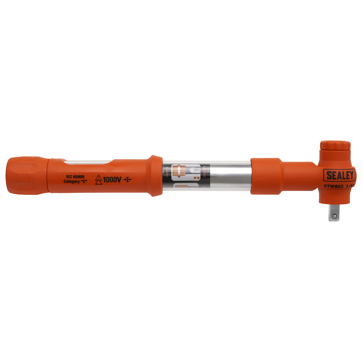 Insulated Torque Wrench 3/8"Sq Drive 12-60Nm STW803