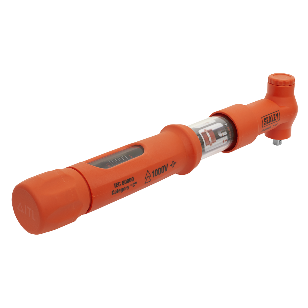 Insulated Torque Wrench 1/4"Sq Drive 2-12Nm STW806