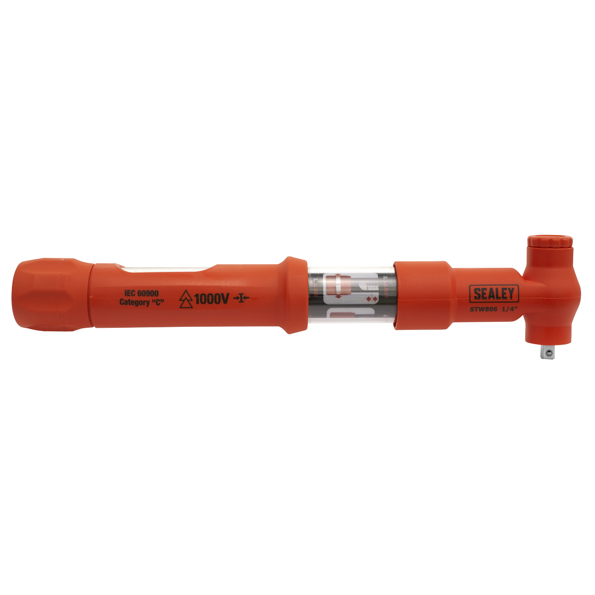 Insulated Torque Wrench 1/4"Sq Drive 2-12Nm STW806