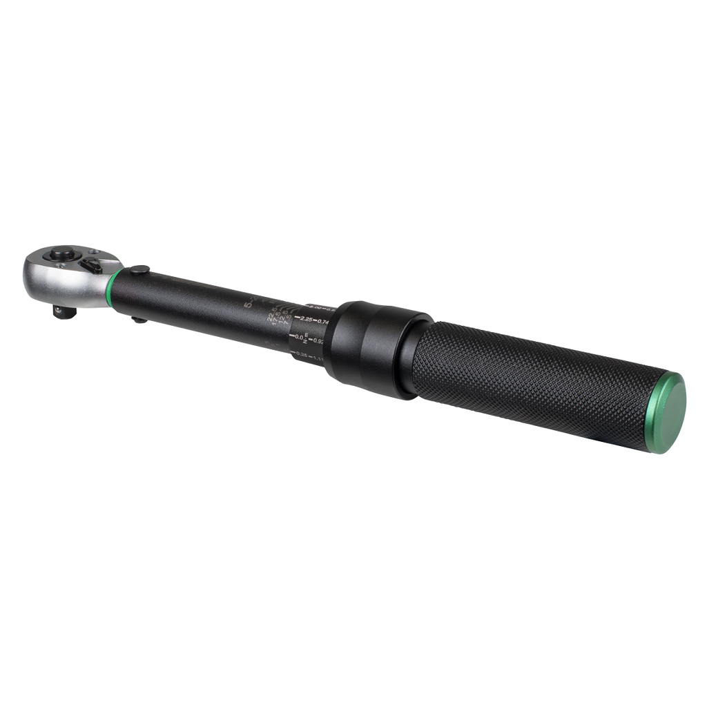 Calibrated Micrometer Torque Wrench 1/4"Sq Drive 5-25Nm STW901B