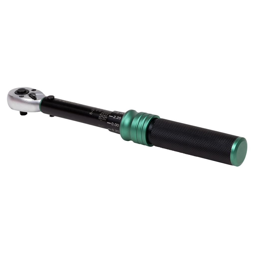 Calibrated Micrometer Torque Wrench 1/4"Sq Drive 5-25Nm STW901B