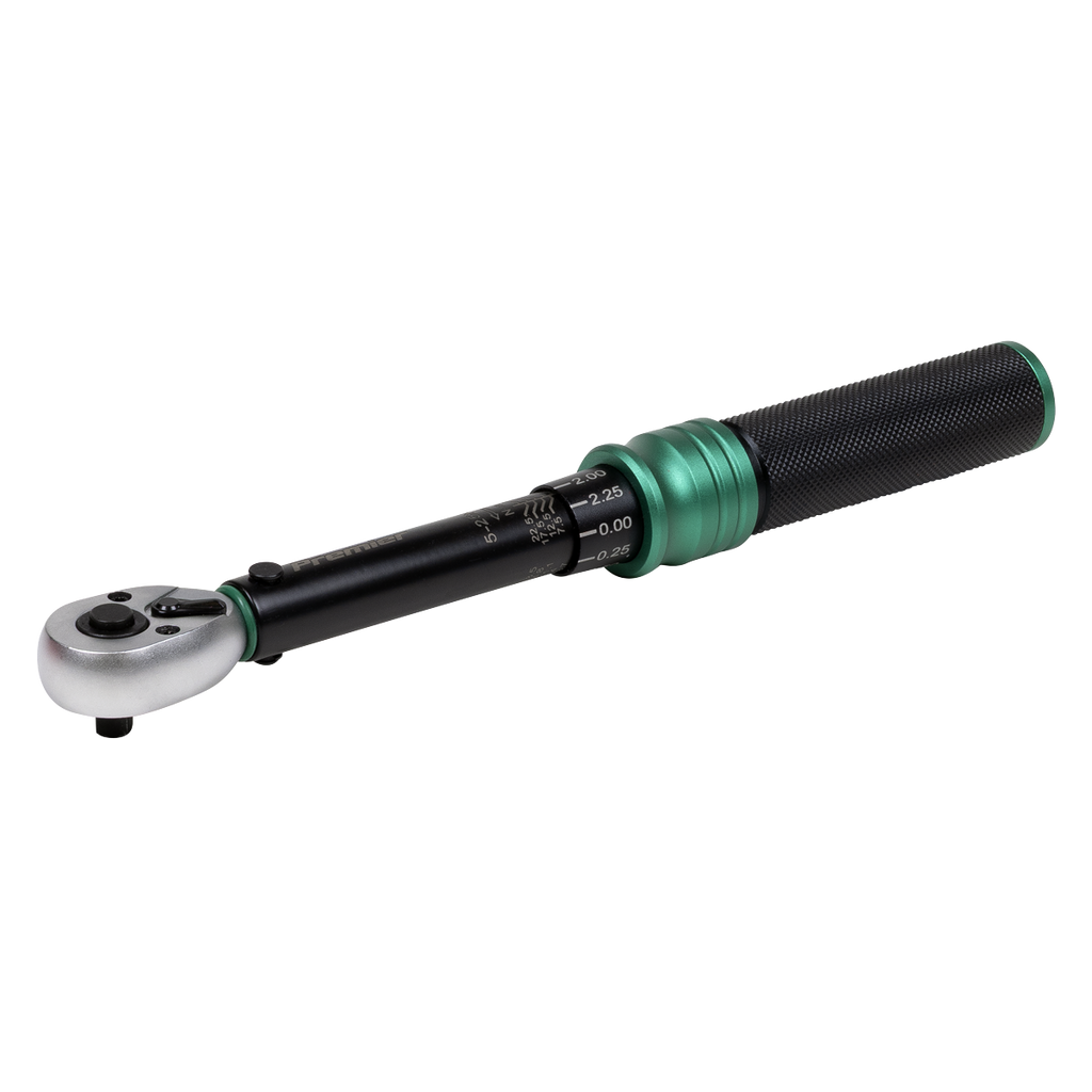 Calibrated Micrometer Torque Wrench 1/4"Sq Drive 5-25Nm STW901B