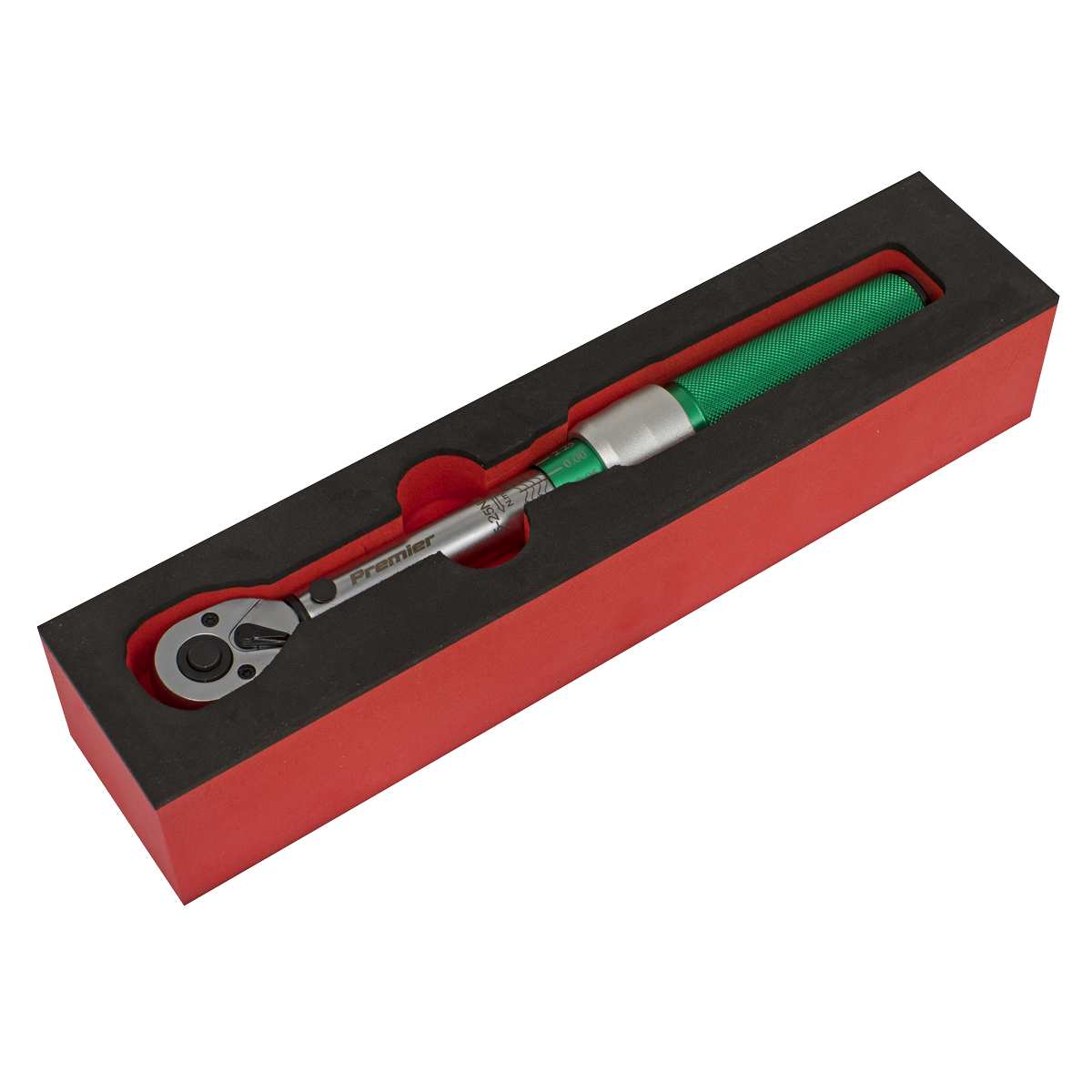 Calibrated Micrometer Torque Wrench 1/4"Sq Drive 5-25Nm STW901