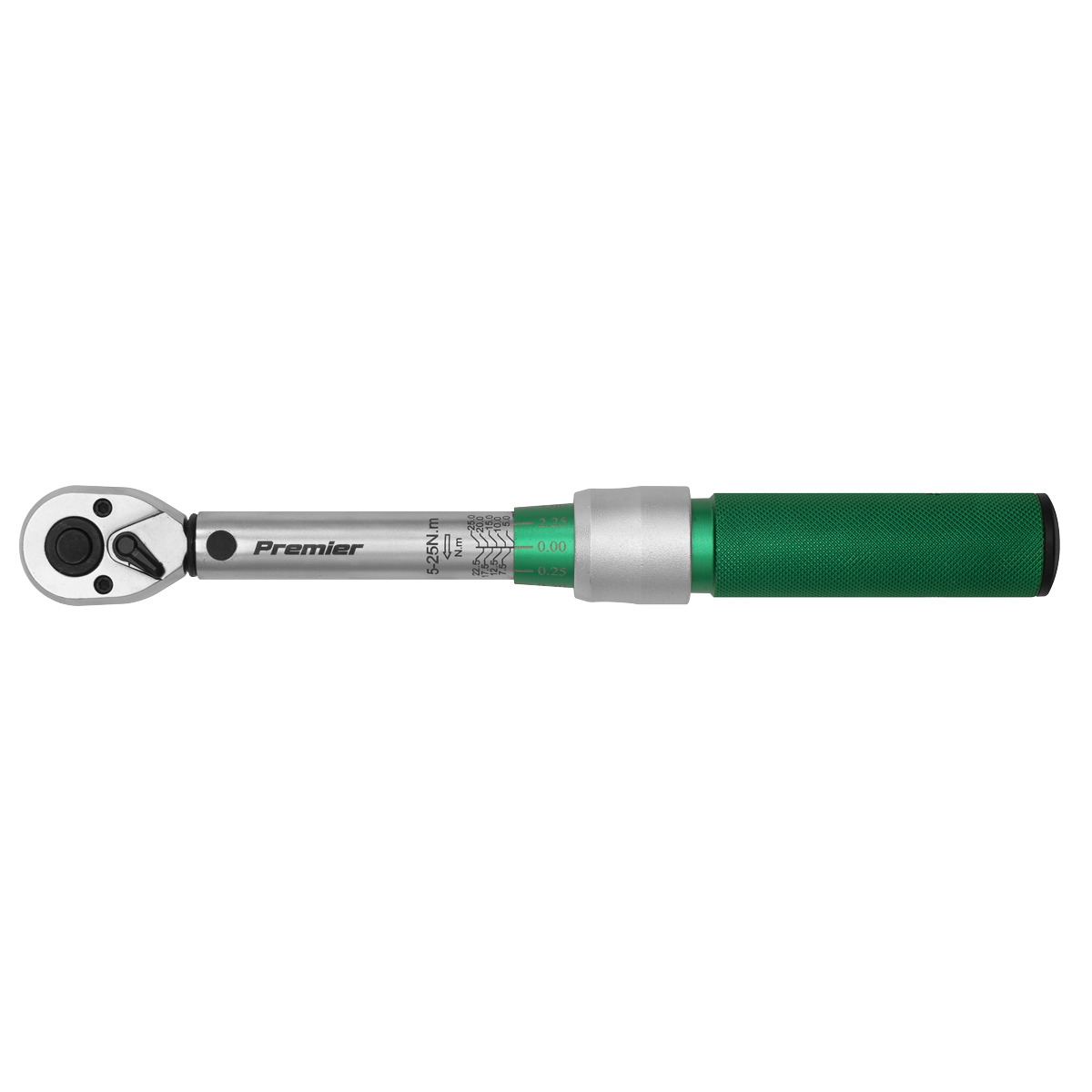 Calibrated Micrometer Torque Wrench 1/4"Sq Drive 5-25Nm STW901