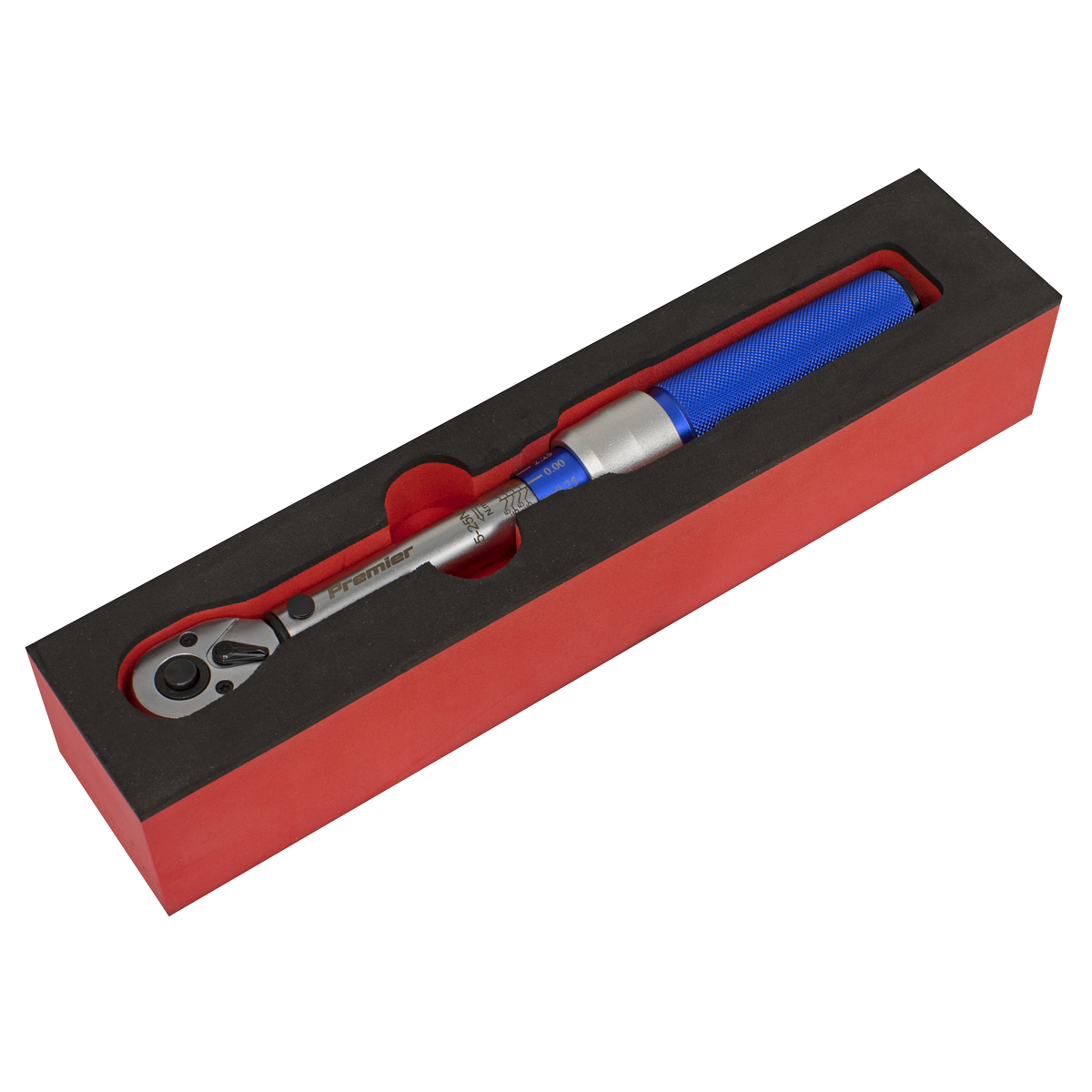 Calibrated Micrometer Torque Wrench 3/8"Sq Drive 5-25Nm STW902