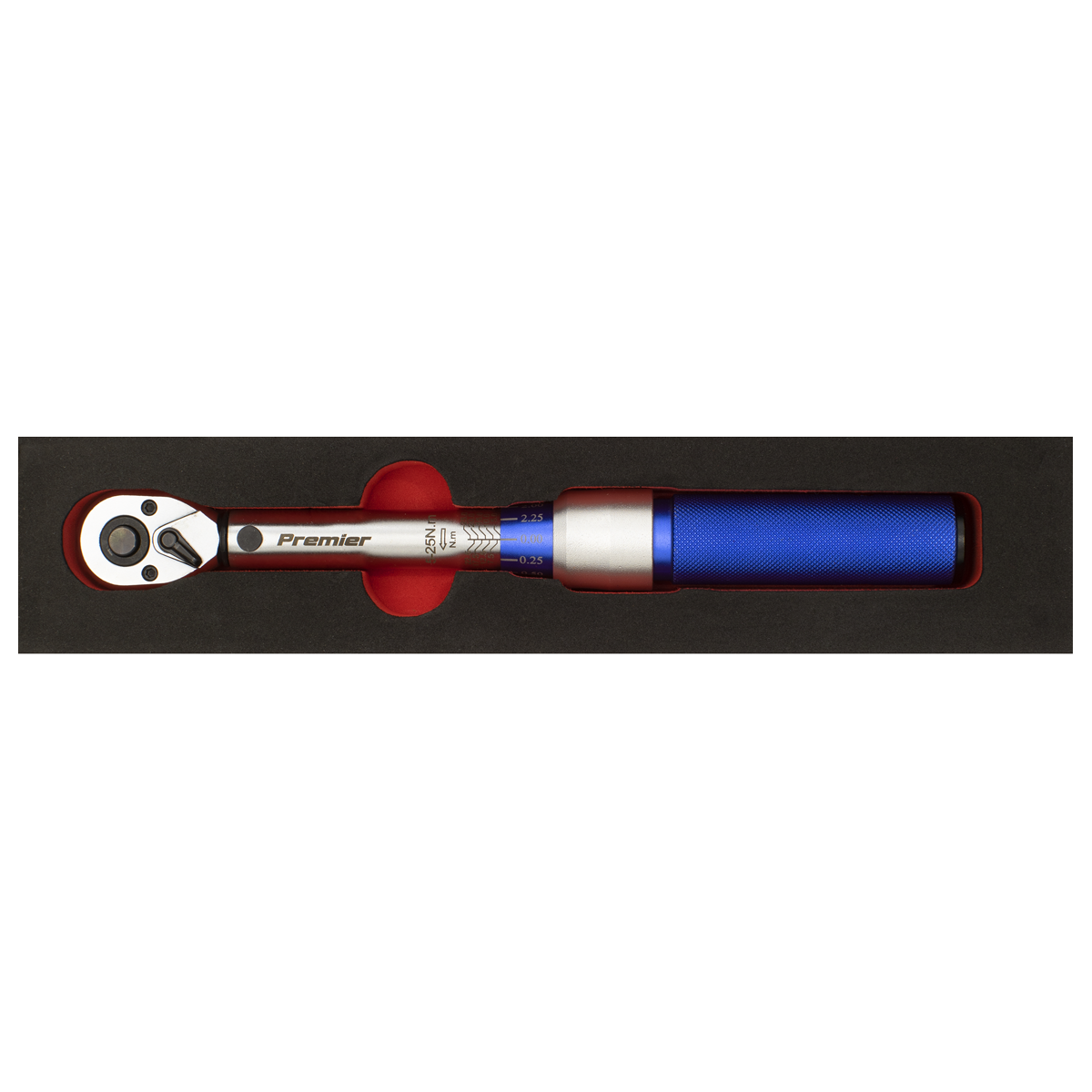 Calibrated Micrometer Torque Wrench 3/8"Sq Drive 5-25Nm STW902