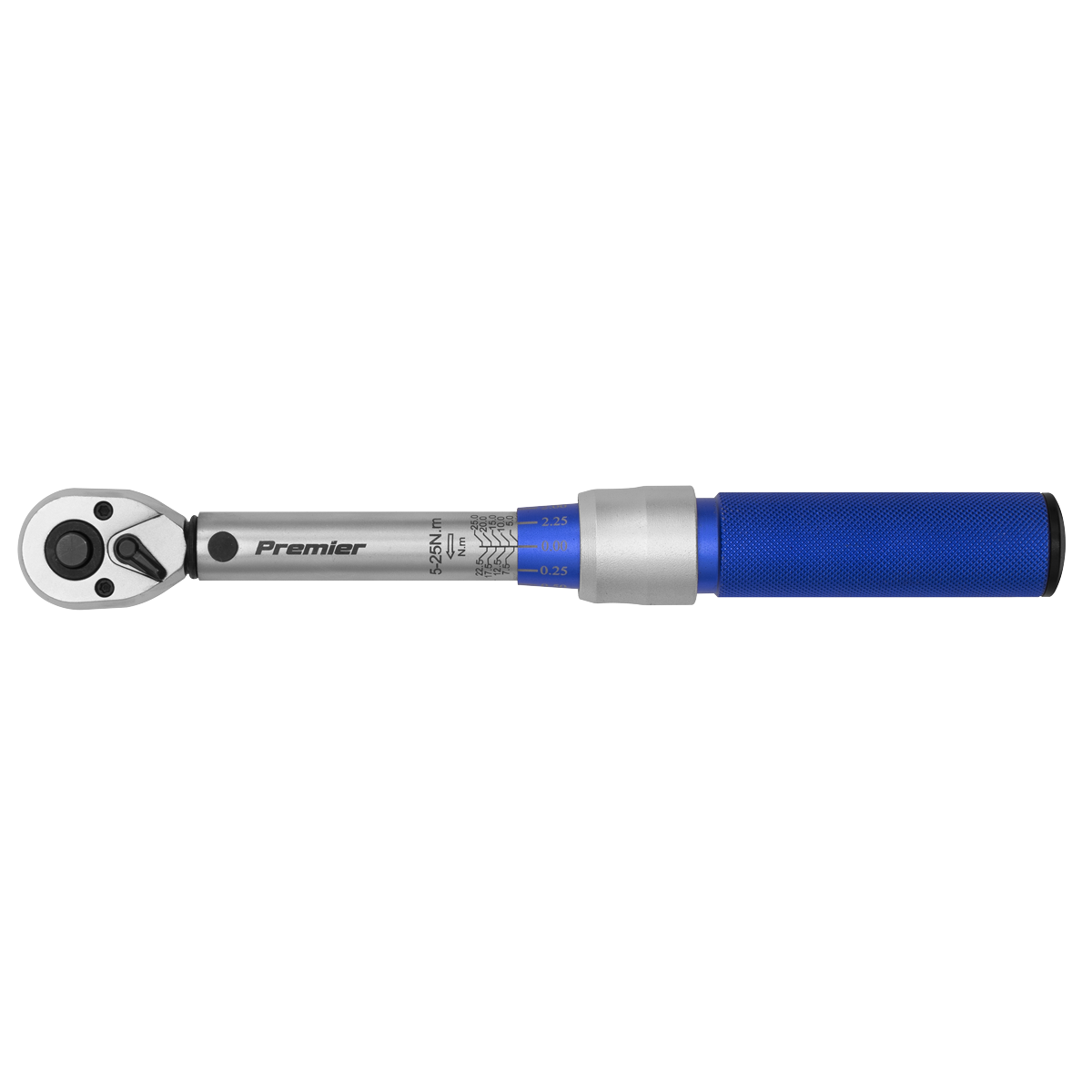 Calibrated Micrometer Torque Wrench 3/8"Sq Drive 5-25Nm STW902
