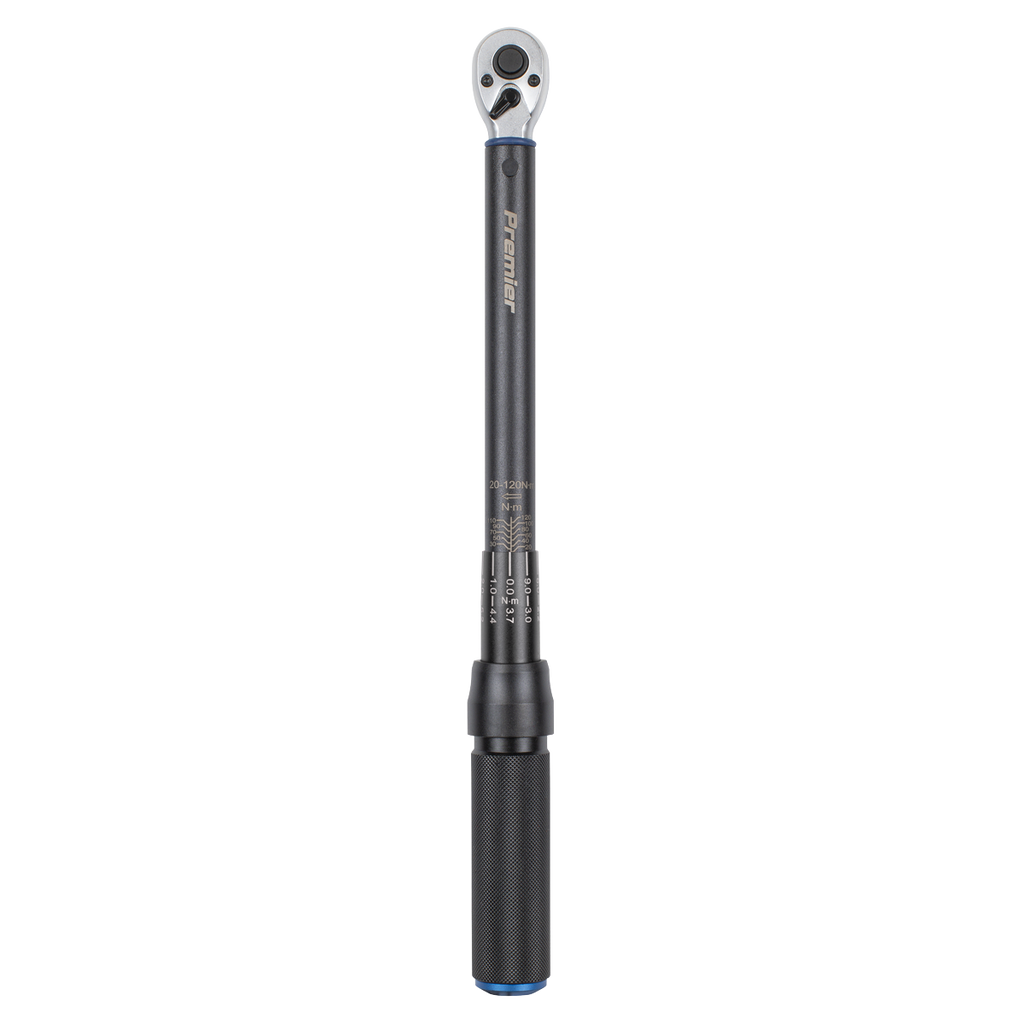 Calibrated Micrometer Torque Wrench 3/8"Sq Drive 20-120Nm STW903B