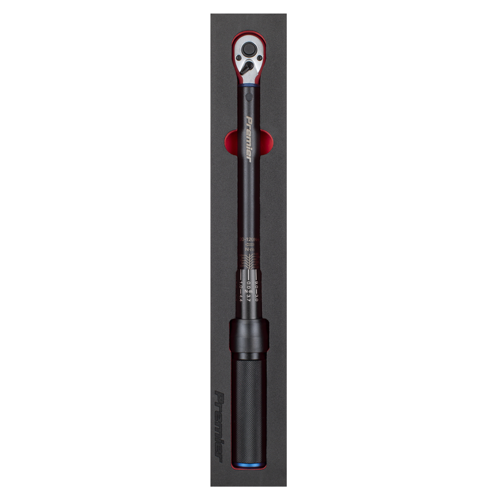 Calibrated Micrometer Torque Wrench 3/8"Sq Drive 20-120Nm STW903B