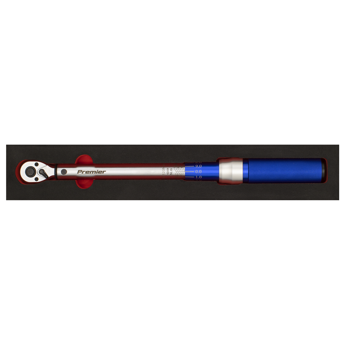 Calibrated Micrometer Torque Wrench 3/8"Sq Drive 20-120Nm STW903