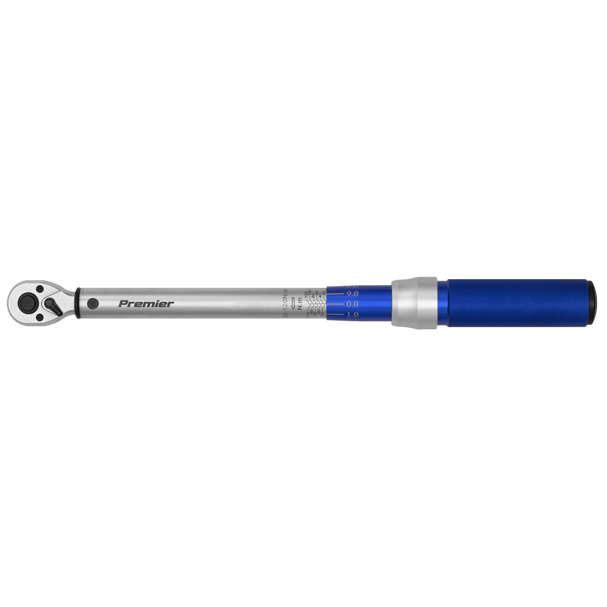 Calibrated Micrometer Torque Wrench 3/8"Sq Drive 20-120Nm STW903
