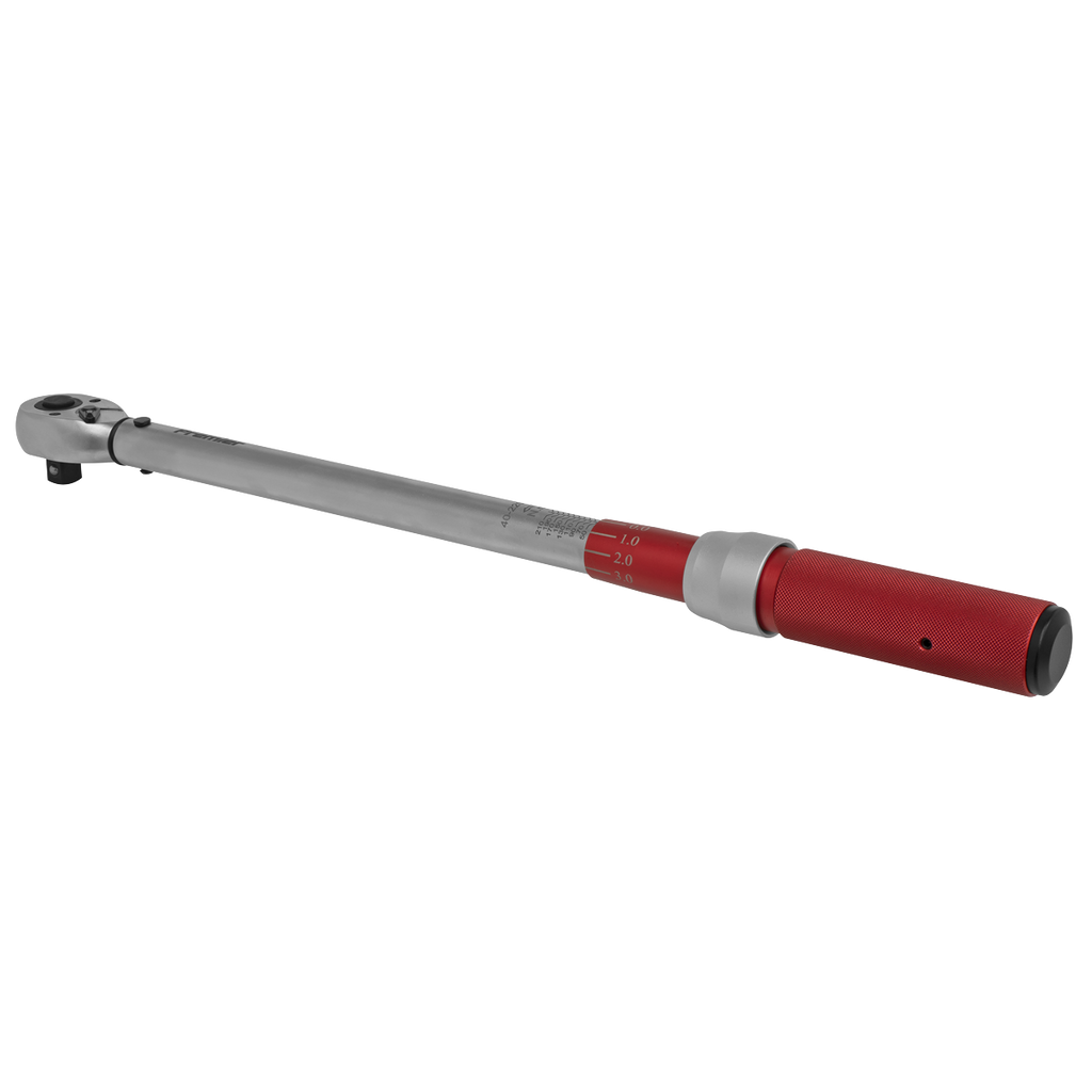 Calibrated Micrometer Torque Wrench 1/2"Sq Drive 40-220Nm STW904