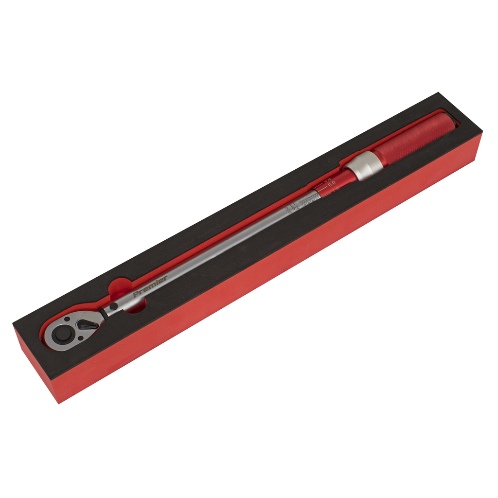 Calibrated Micrometer Torque Wrench 1/2"Sq Drive 40-220Nm STW904