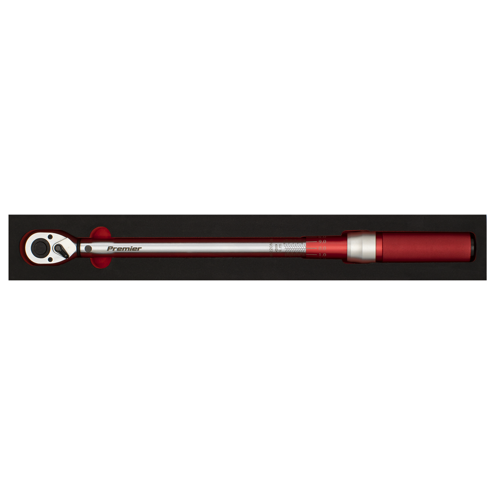 Calibrated Micrometer Torque Wrench 1/2"Sq Drive 40-220Nm STW904