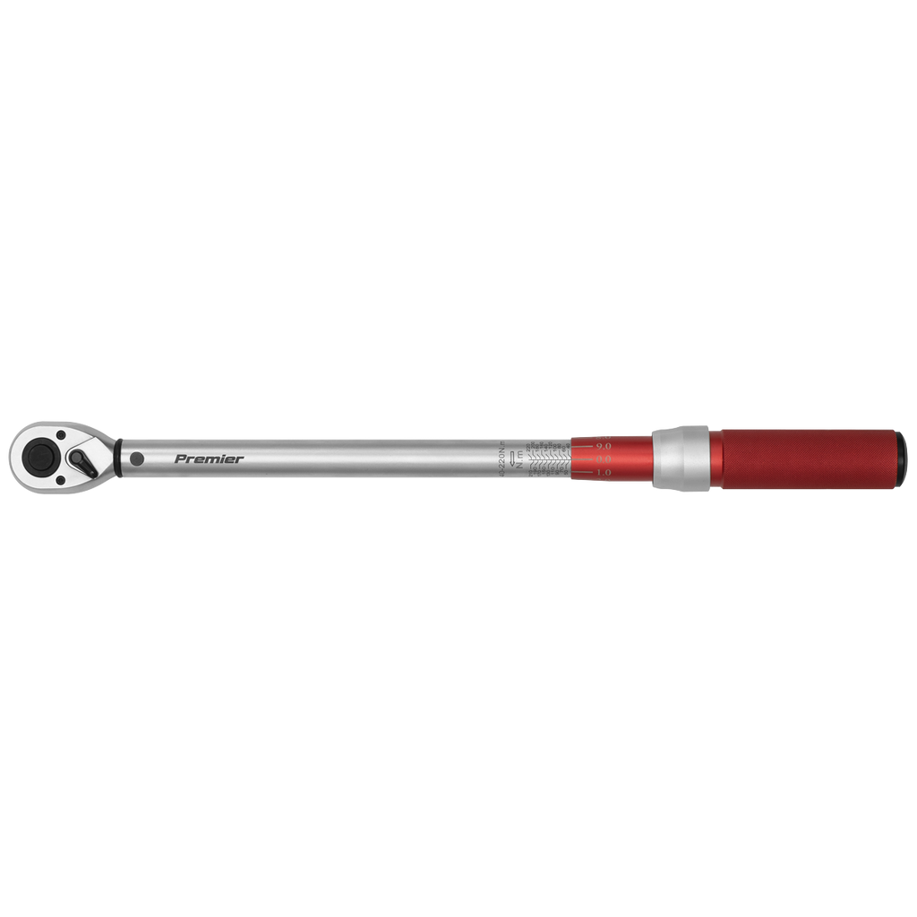 Calibrated Micrometer Torque Wrench 1/2"Sq Drive 40-220Nm STW904