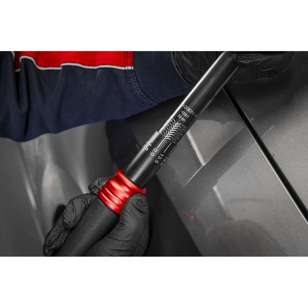 Calibrated Micrometer Torque Wrench 1/2"Sq Drive 60-330Nm STW905B