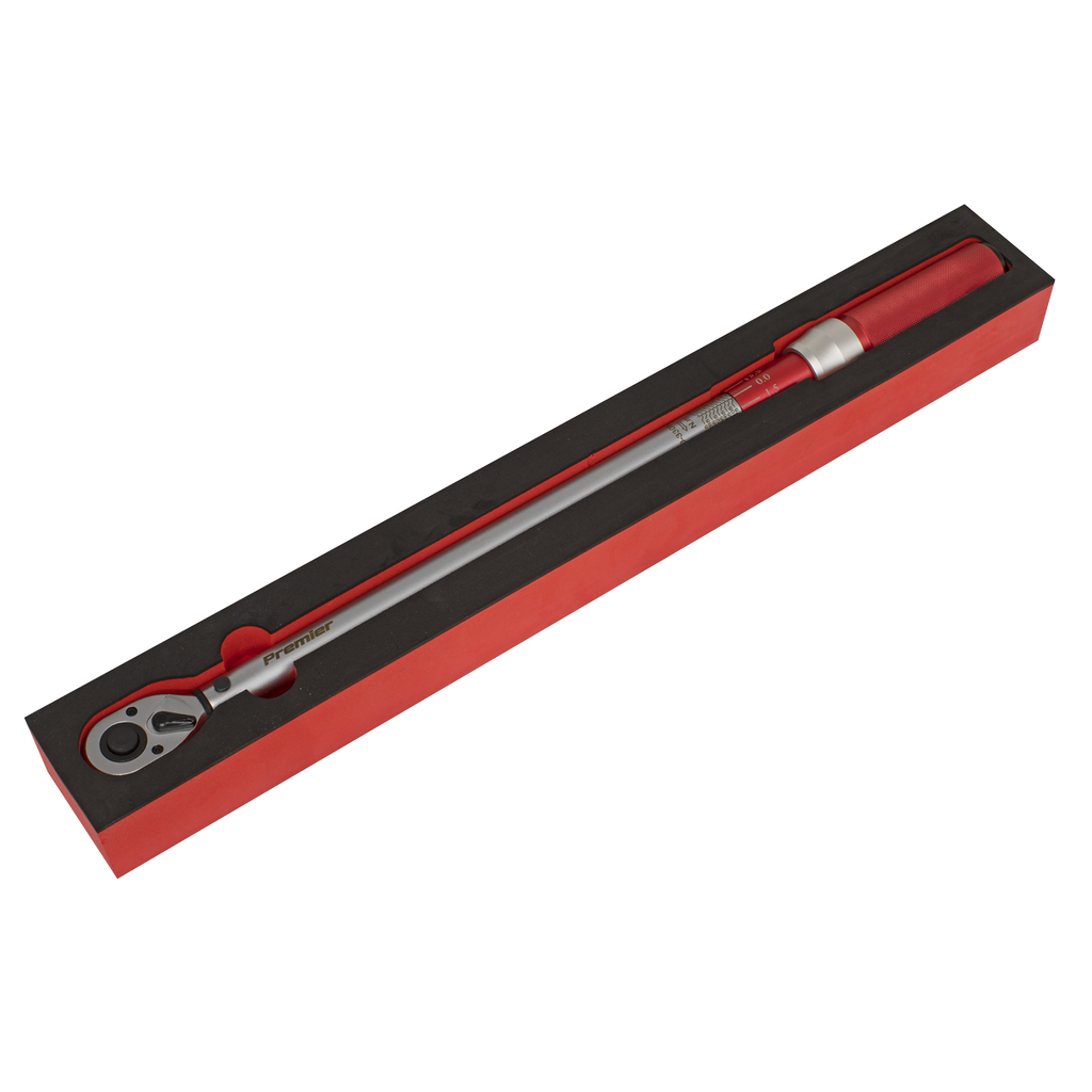 Calibrated Micrometer Torque Wrench 1/2"Sq Drive 60-330Nm STW905