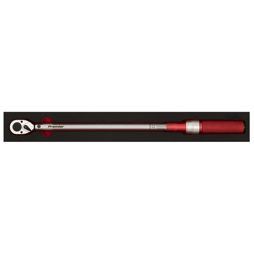 Calibrated Micrometer Torque Wrench 1/2"Sq Drive 60-330Nm STW905