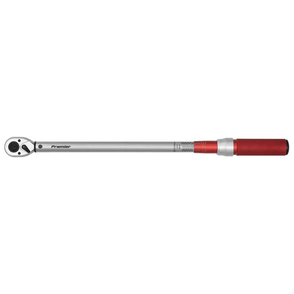Calibrated Micrometer Torque Wrench 1/2"Sq Drive 60-330Nm STW905