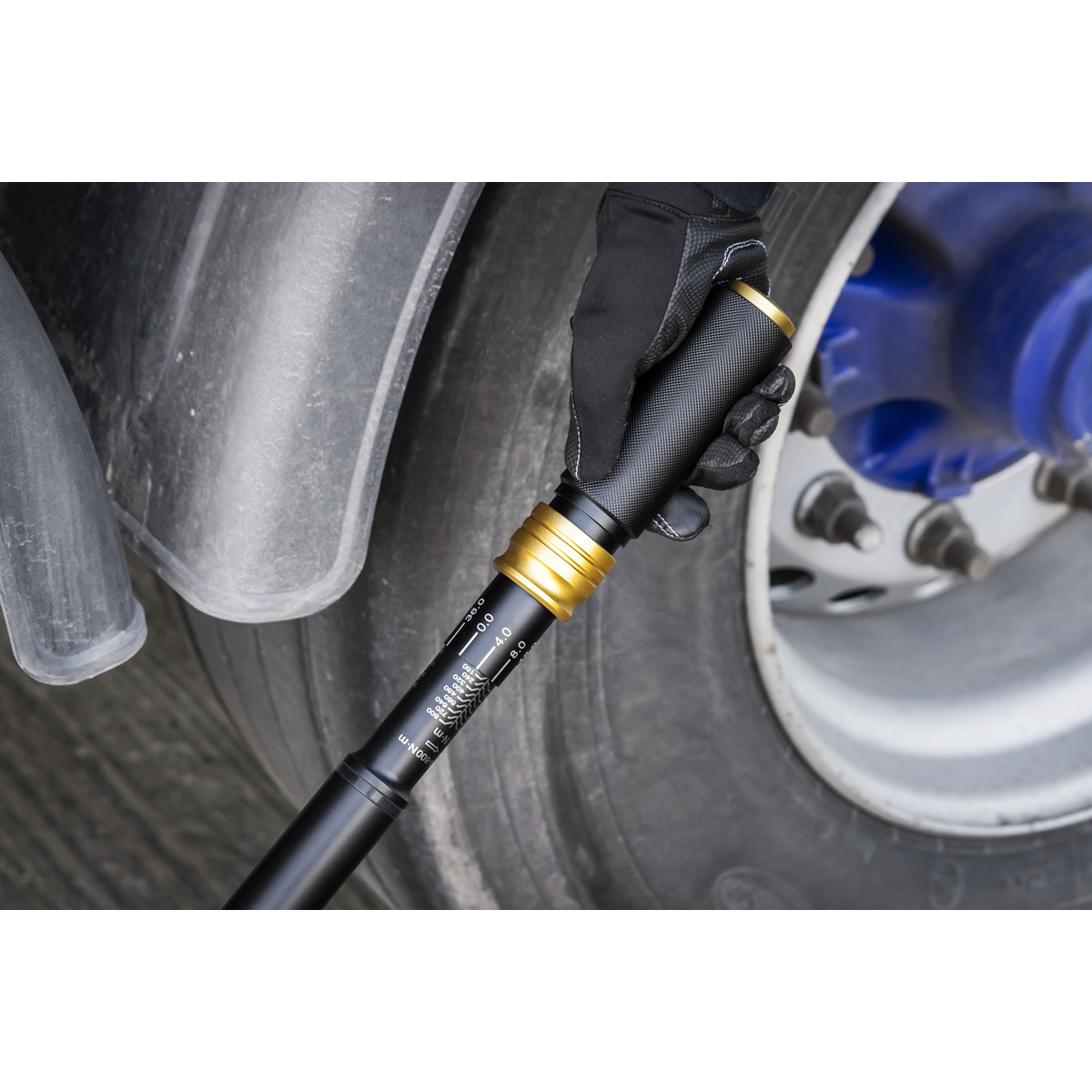 Calibrated Micrometer Torque Wrench 3/4"Sq Drive 160-800Nm STW907B