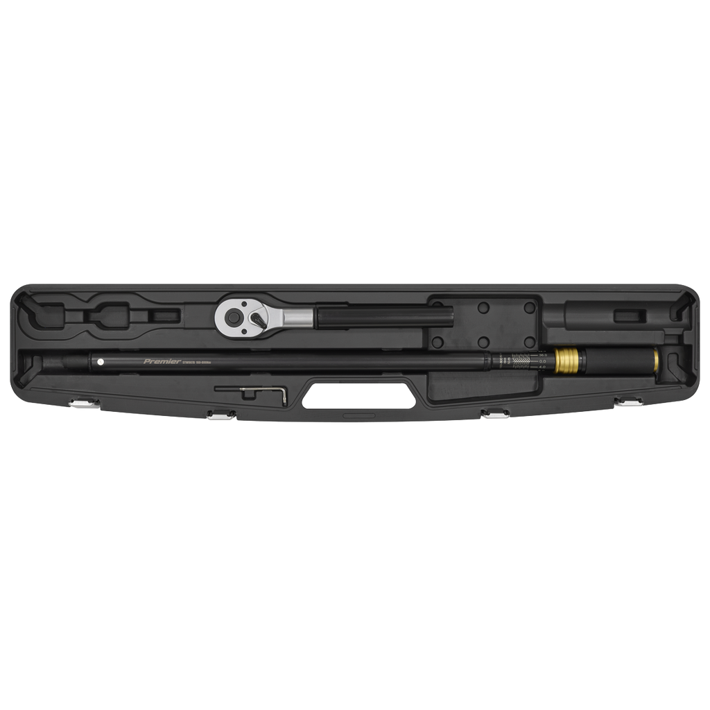 Calibrated Micrometer Torque Wrench 3/4"Sq Drive 160-800Nm STW907B