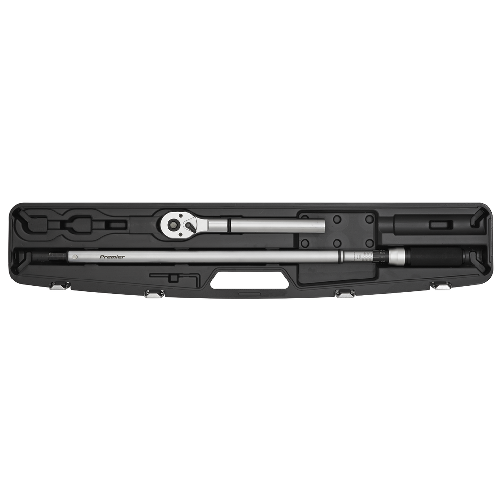 Calibrated Micrometer Torque Wrench 3/4"Sq Drive 160-800Nm STW907