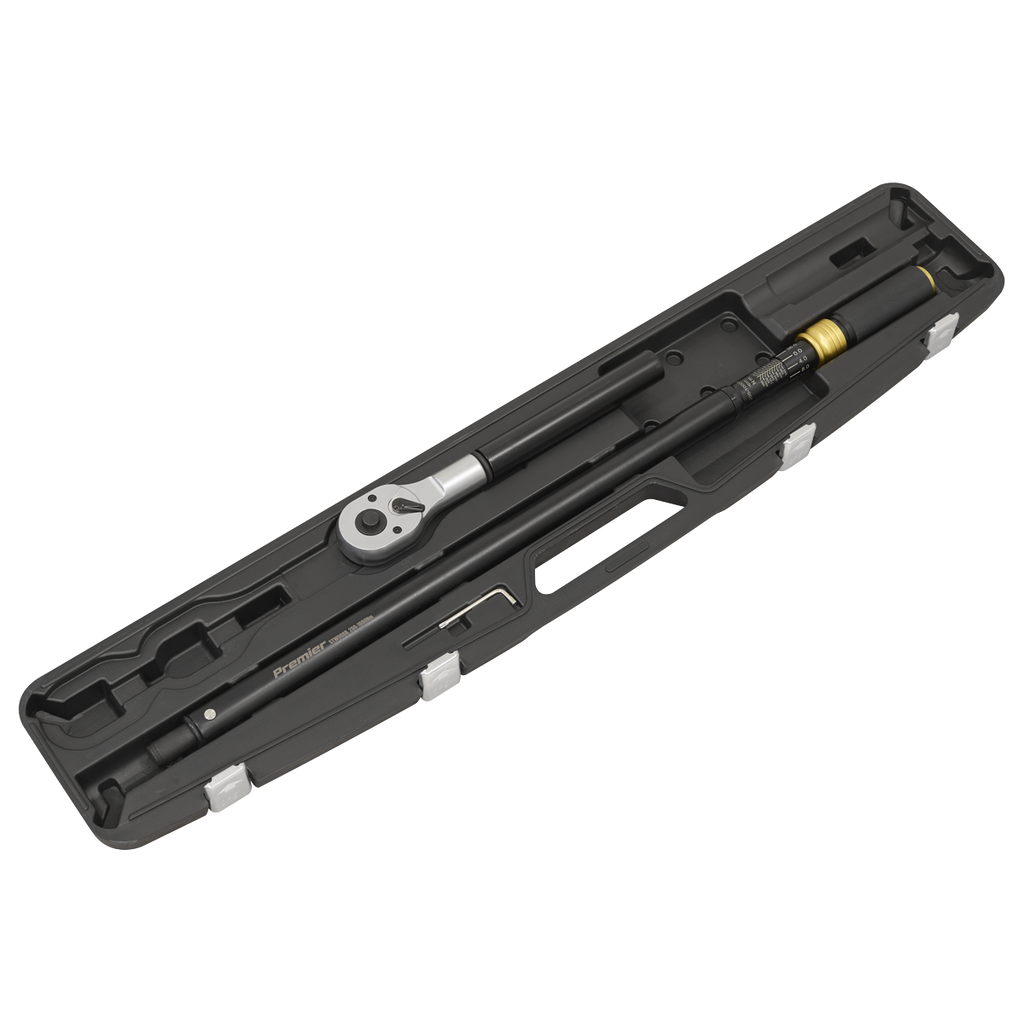 Calibrated Micrometer Torque Wrench 3/4"Sq Drive 200-1000Nm STW908B