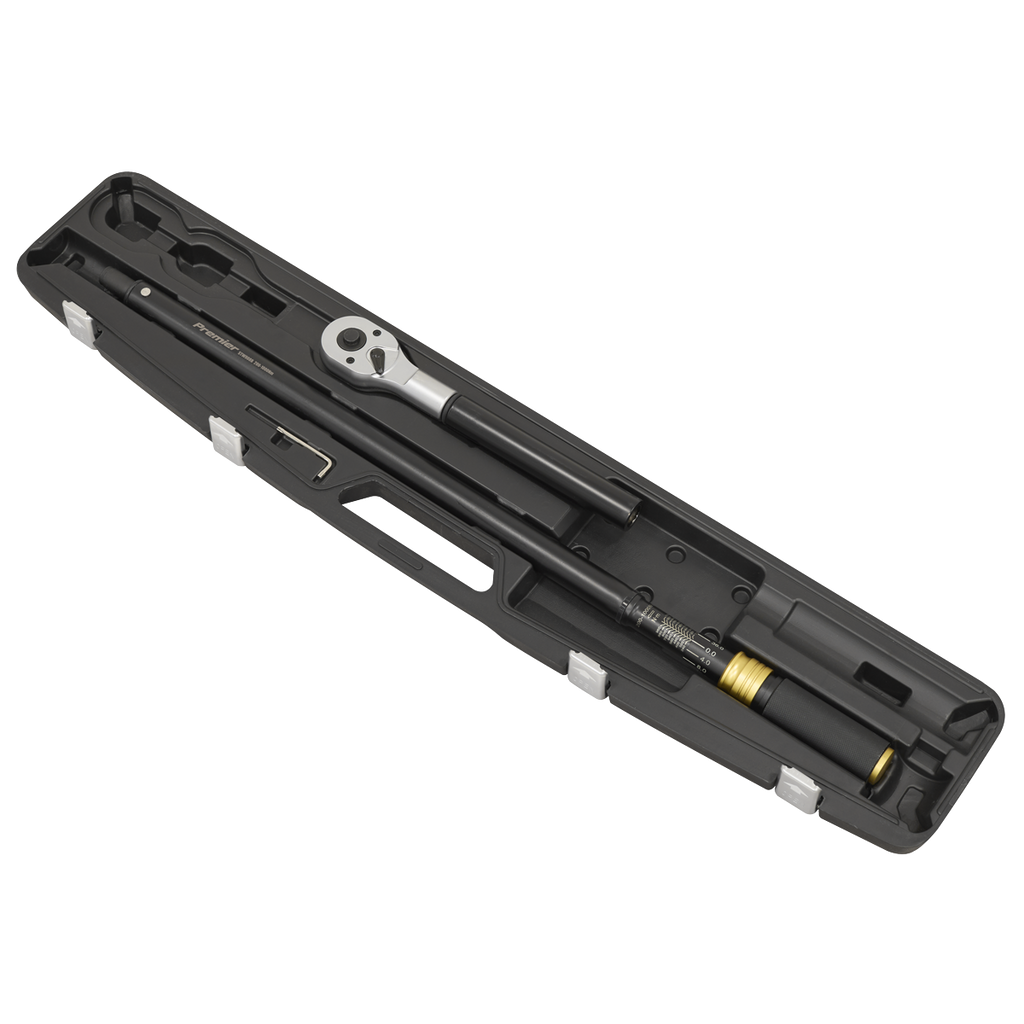 Calibrated Micrometer Torque Wrench 3/4"Sq Drive 200-1000Nm STW908B