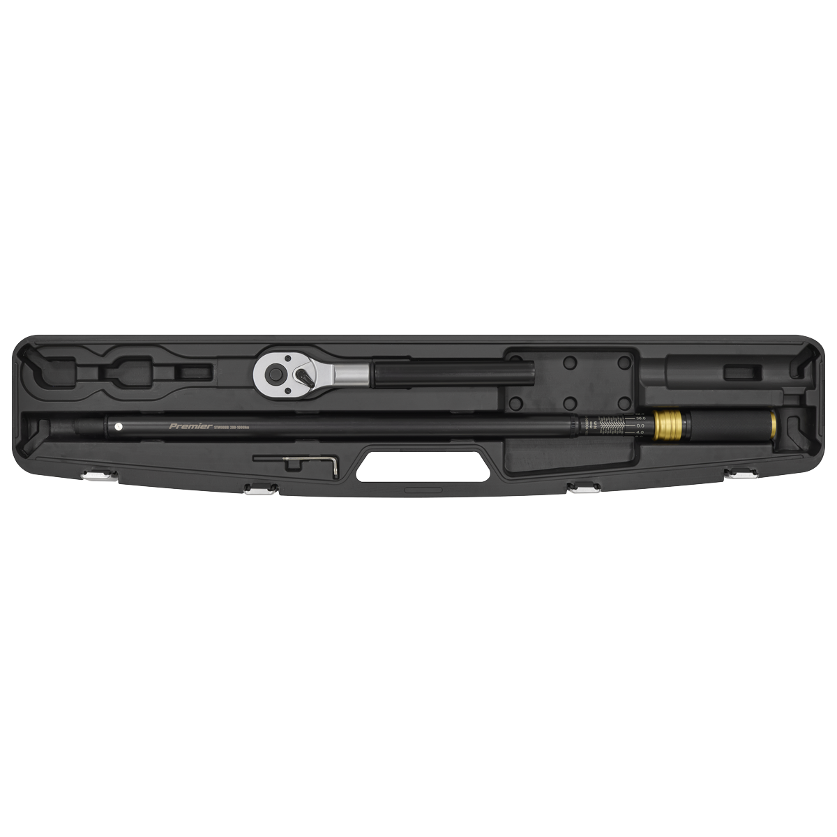 Calibrated Micrometer Torque Wrench 3/4"Sq Drive 200-1000Nm STW908B