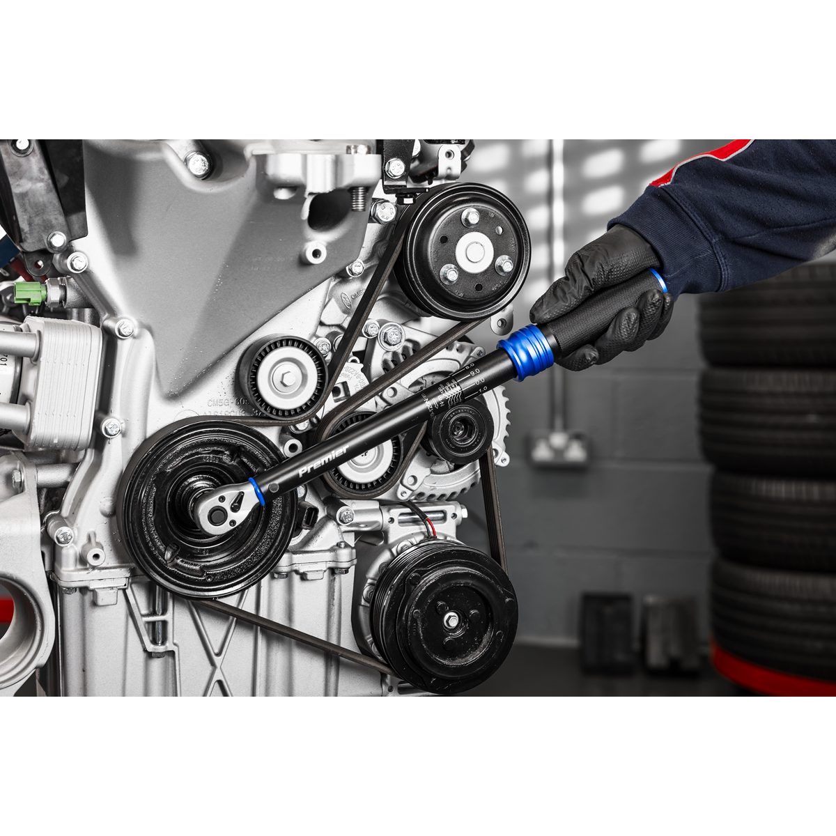 Calibrated Micrometer Torque Wrench & Torque Screwdriver Set 4pc STW909SETB