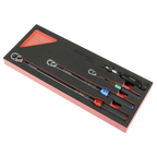 Calibrated Micrometer Torque Wrench & Torque Screwdriver Set 4pc STW909SETB