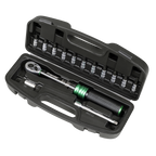 Torque Wrench Set 1/4"Sq Drive 5-25Nm 14pc STW911B