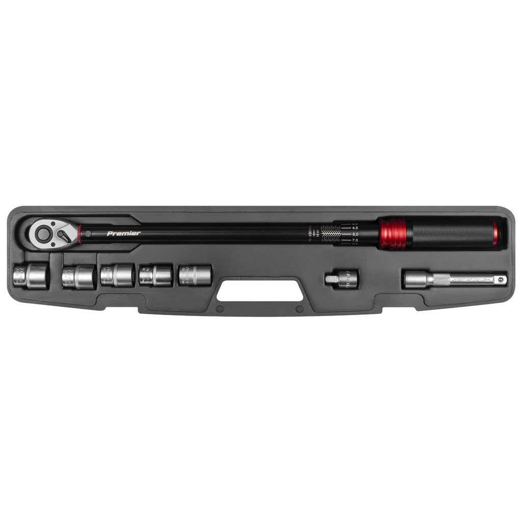 Torque Wrench Set 1/2"Sq Drive 60-330Nm 8pc STW915B