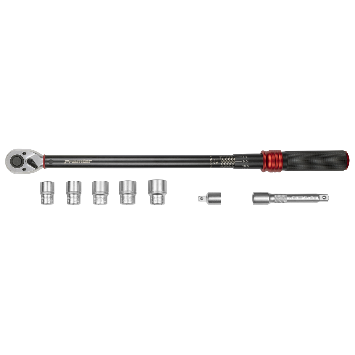 Torque Wrench Set 1/2"Sq Drive 60-330Nm 8pc STW915B