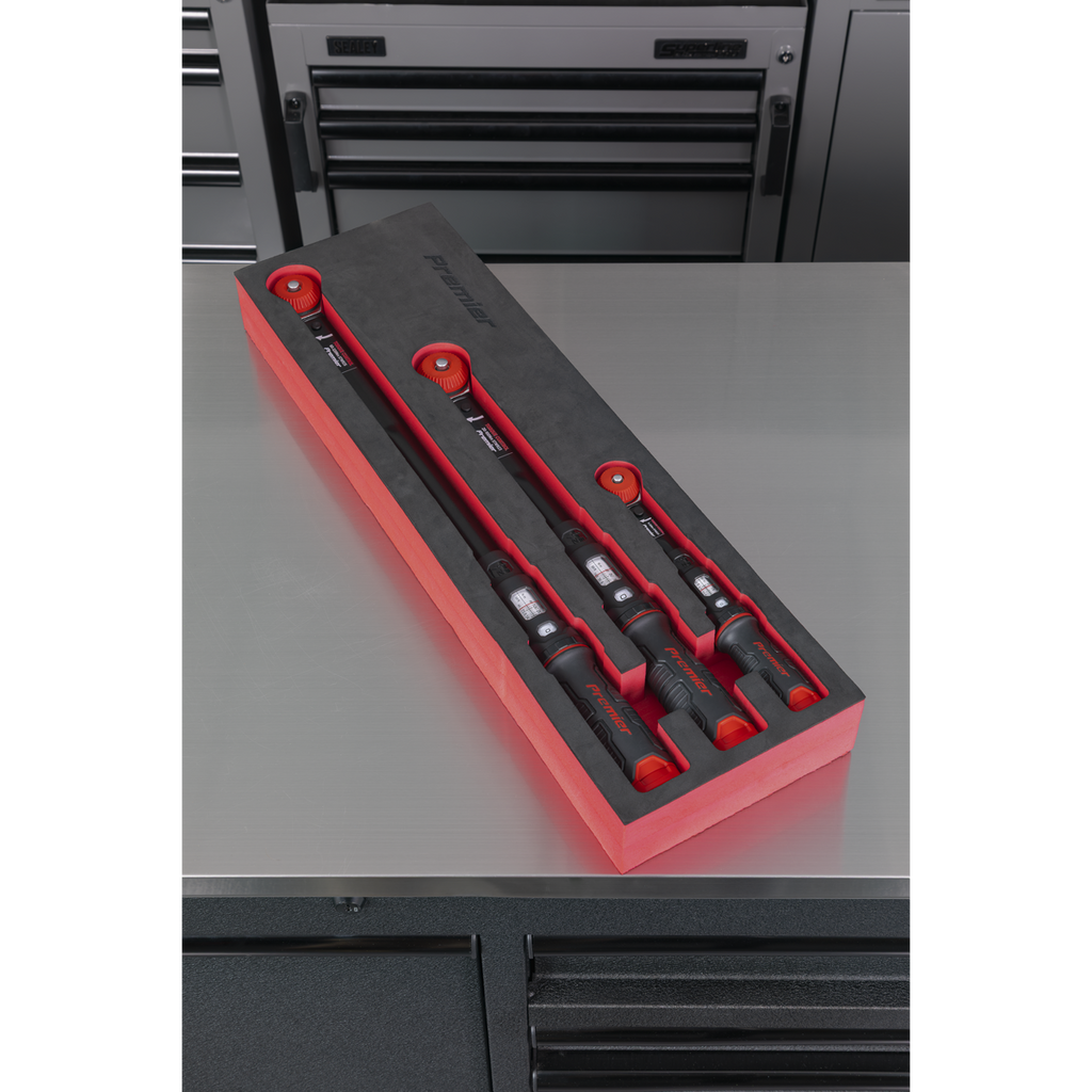 Calibrated Micrometer Torque Wrench Set 3pc STW920SET