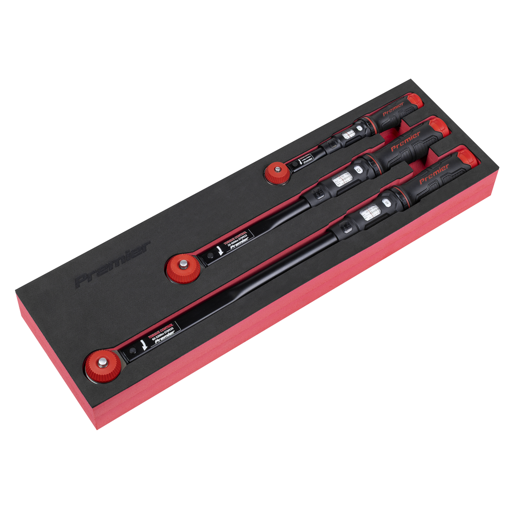 Calibrated Micrometer Torque Wrench Set 3pc STW920SET