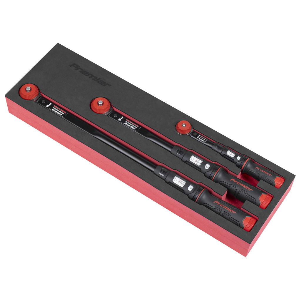 Calibrated Micrometer Torque Wrench Set 3pc STW920SET