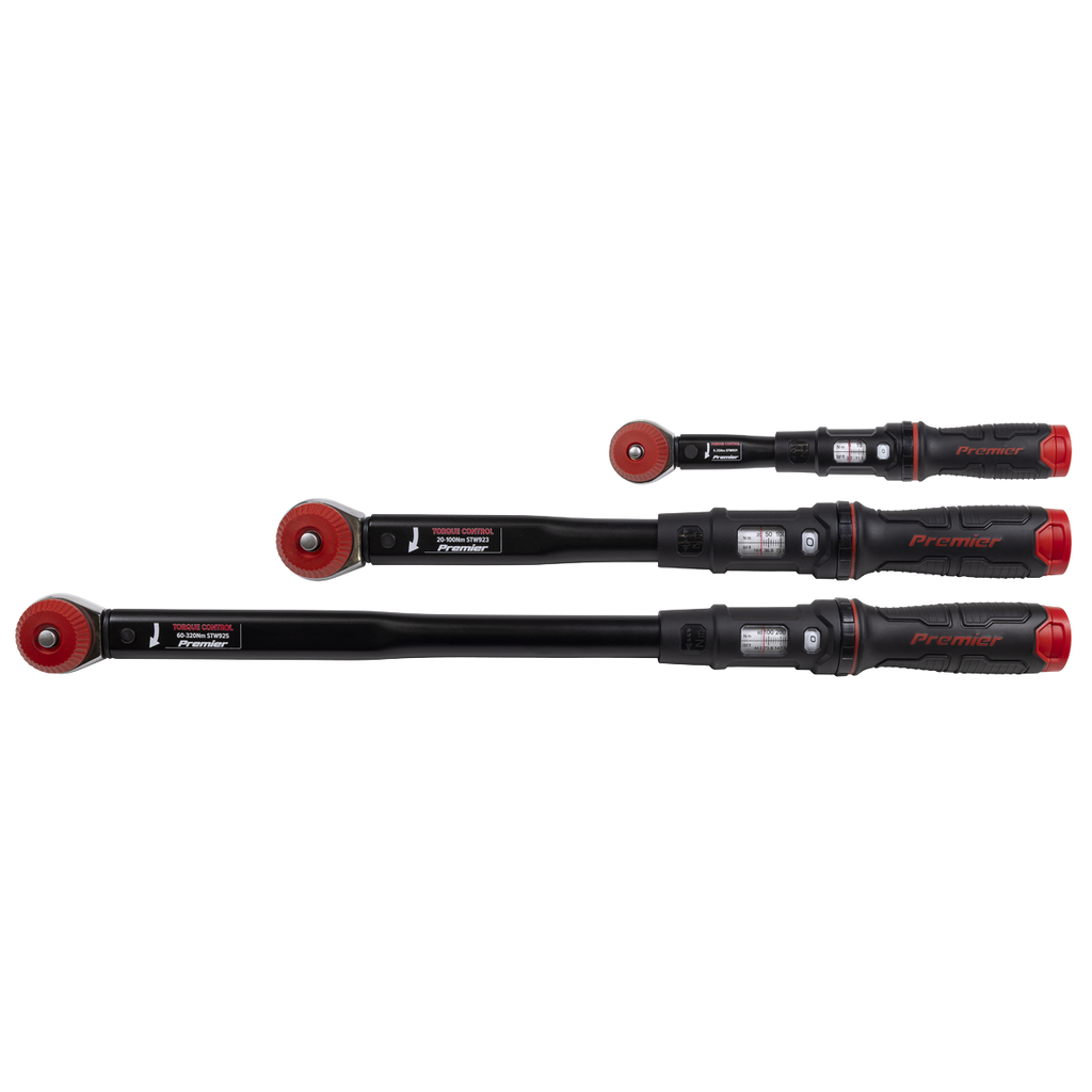 Calibrated Micrometer Torque Wrench Set 3pc STW920SET
