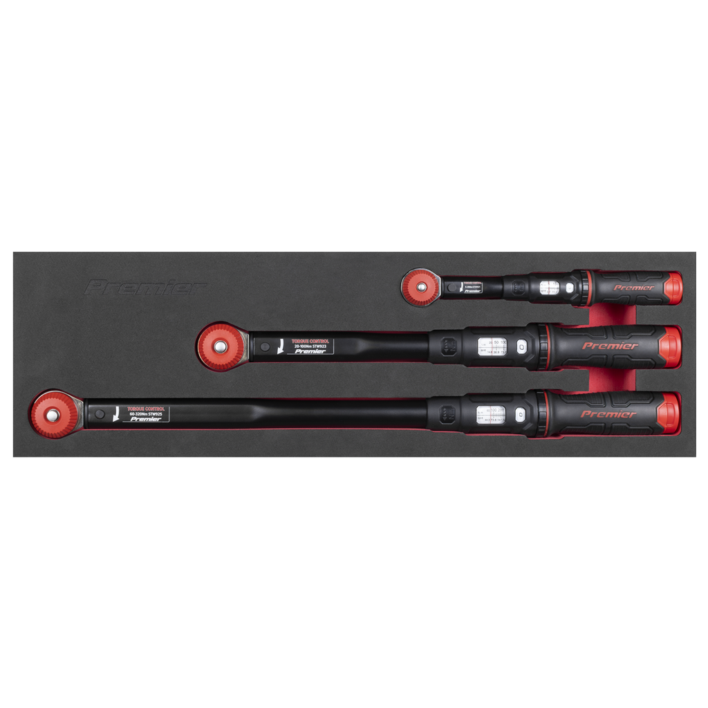 Calibrated Micrometer Torque Wrench Set 3pc STW920SET