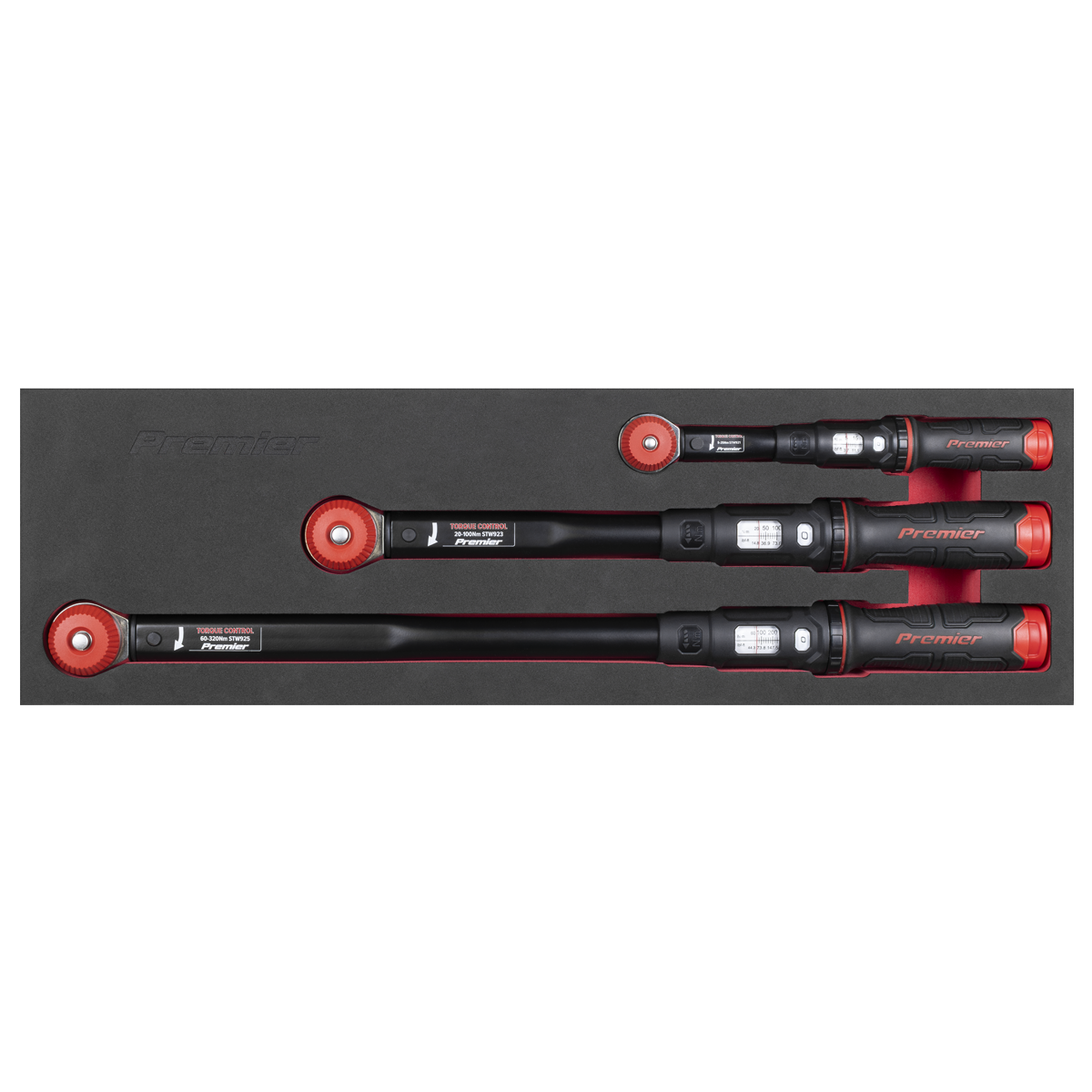 Calibrated Micrometer Torque Wrench Set 3pc STW920SET