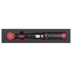 Calibrated Micrometer Torque Wrench with 1/4"Sq Push-Through Drive 5-25Nm STW921